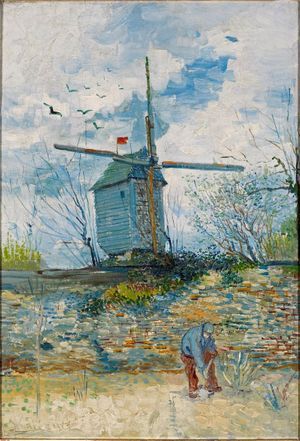 Le moulin de la Galette, Van Gogh