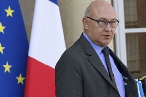 Le ministre de l'Economie et des Finances Michel Sapin à l'Elysée le 1er octobre dernier.