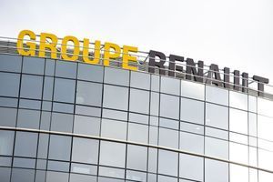Le siège du groupe Renault à Boulogne-Billancourt, lundi.