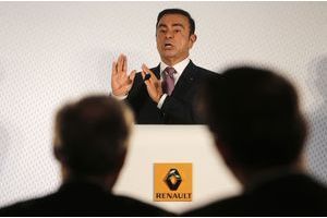 Carlos Ghosn, PDG de Renault, jeudi.