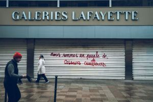 Les Galeries Lafayette à Toulouse, le 2 février.