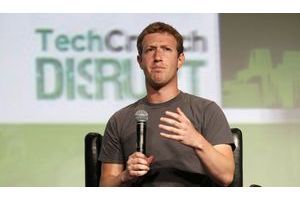  Mark Zuckerberg mardi soir au TechCrunch Disrupt.