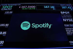 Spotify a fait son entrée en Bourse mardi.