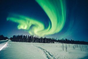 Le sublime spectacle des aurores boréales en Finlande