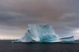 Un iceberg dans l'Antarctique (photo d'illustration)