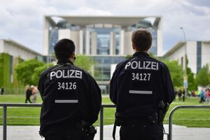 Des policiers à Berlin (Image d'illustration). 