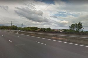 L'autoroute A6 à hauteur de Mâcon