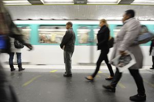 Dans le métro de Paris, en 2010 (photo d'illustration).