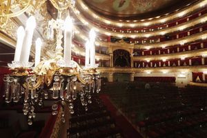Le théâtre du Bolchoï, en Russie.