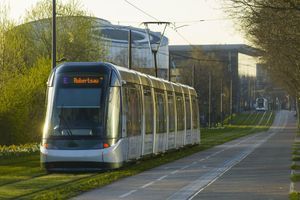 Un tramway à Strasbourg (photo d'illustration). 