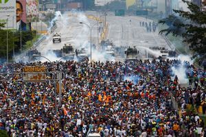 A Caracas, les Vénézuéliens ont manifesté pour le 80ème jour