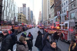 A New York, la police dans les rues après la "tentative d'attentat terroriste"