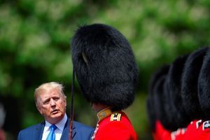 Donald Trump à Buckingham Palace, le 3 juin 2019.