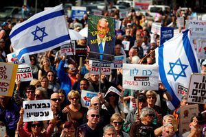 A Tel-Aviv, des milliers d'Israéliens réclament la démission de Netanyahou
