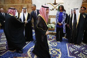 Michelle Obama mercredi à Riyad.