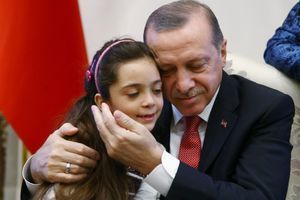 Alep : la petite Bana reçue par le président turc Erdogan