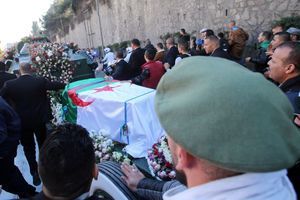 Les funérailles du général Ahmed Gaïd Salah