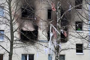 L'explosion a eu lieu dans cet immeuble, à Blankenburg. 