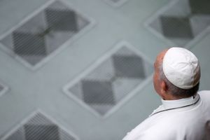 Le pape François au Vatican début août. 