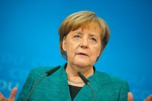 Angela Merkel à Berlin, le 25 février 2018.