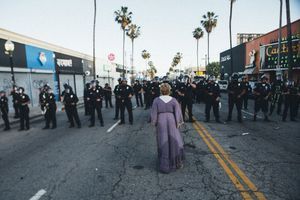 Au coeur des manifestations à Los Angeles