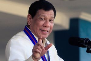 Le président philippin Rodrigo Duterte à Quezon, le 9 août 2017.