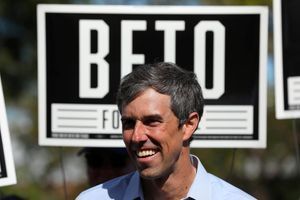 Le candidat à la primaire démocrate Beto O'Rourke.