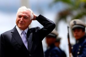 Michel Temer à Brasilia, le 22 février 2018.