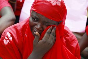 Une femme originaire du Nigeria devenue arme de Boko Haram. 