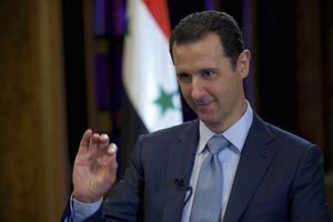 Bachar al-Assad à la télévision en février 2015