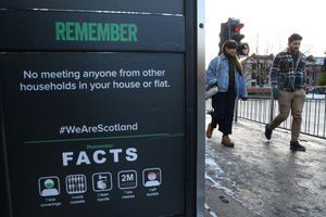 Message d'information à Glasgow.