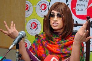 Qandeel Baloch à Lahore, au Pakistan, en juin 2016. Elle a été tuée un peu plus de deux semaines plus tard.