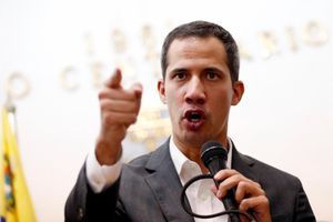 Juan Guaido à Caracas, le 5 mars 2019.