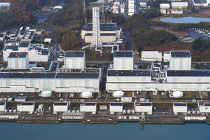 La centrale nucléaire de Fukushima. 