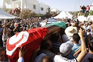 Les obsèques de Mohamed Brahmi ont eu lieu samedi. 
