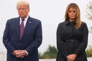 Donald et Melania Trump en Pennsylvanie pour les 19 ans du 11-Septembre