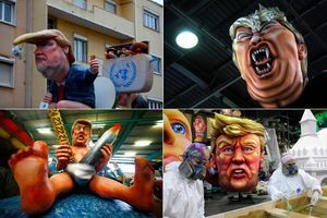 Donald Trump inspire les carnavals du monde entier