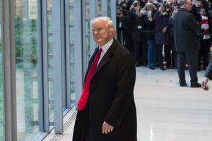 Donald Trump à New York, le 22 novembre.