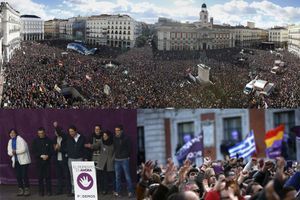 A Madrid, Podemos prend la rue