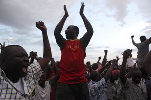 A Ouagadougou, entre armée et manifestants