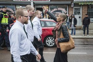 En Suède, le poing levé face aux néo-nazis