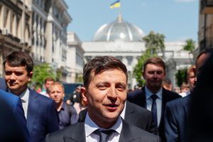 Le nouveau président ukrainien Volodymyr Zelensky.