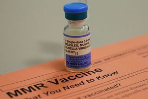 Un vaccin contre la rougeole, ici photographié à Boston.