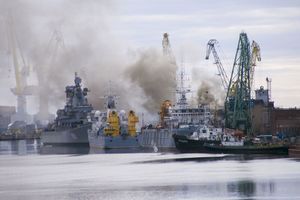 Le chantier naval de Severodvinsk en 2015 (image d'illustration). 