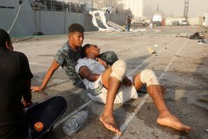 Les victimes des explosions de Beyrouth le 4 août. 