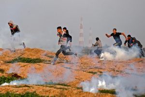 Manifestation à Gaza, le 30 novembre 2018.