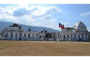  Le palais présidentiel de Port-au-Prince. 