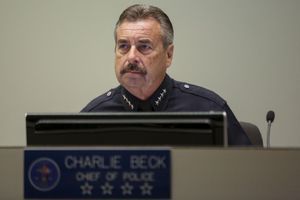 Charlie Beck, le patron de la police de Los Angeles, photographié en juin 2015.