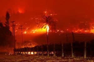 Incendies en Californie : dans l’enfer rouge du Glass Fire
