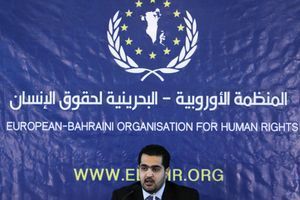 Le défenseur bahreïni des droits humains, Hussain Jawad, en novembre 2013 à Manama.